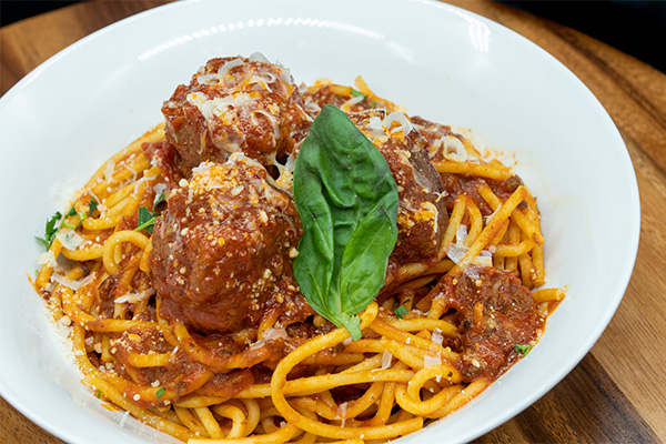 Spaghetti and Meatballs for Barclay-Kingston, Cherry Hill group ordering.