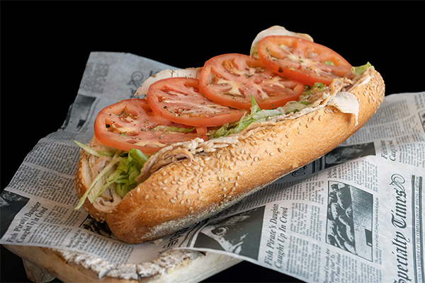 The Turkey Hoagie, great for office lunches near Barclay-Kingston, Cherry Hill, NJ.
